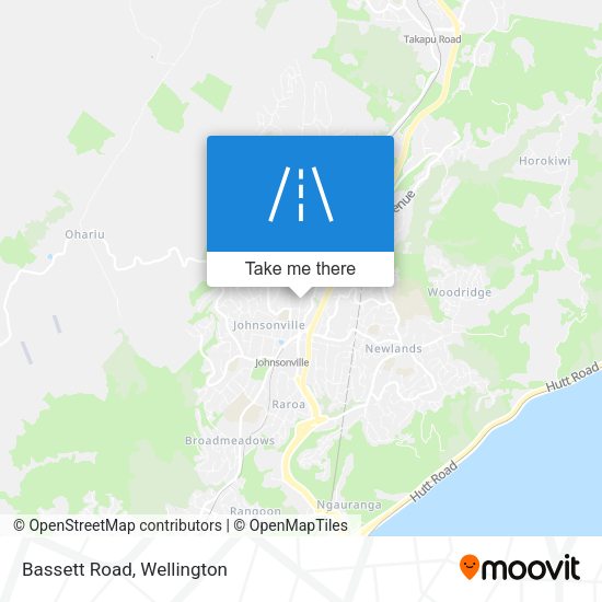 Bassett Road map