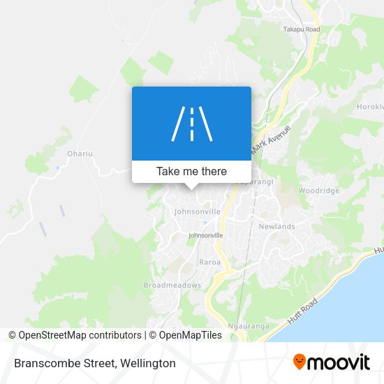 Branscombe Street map