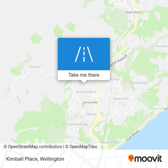 Kimball Place map