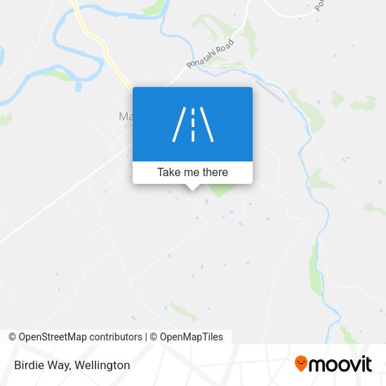 Birdie Way map