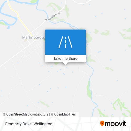 Cromarty Drive map