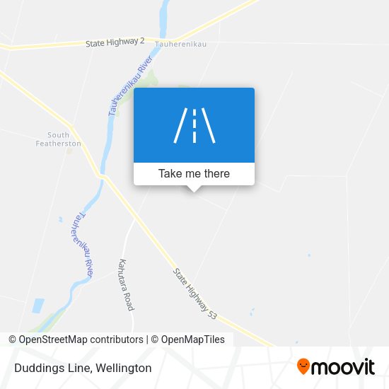Duddings Line map