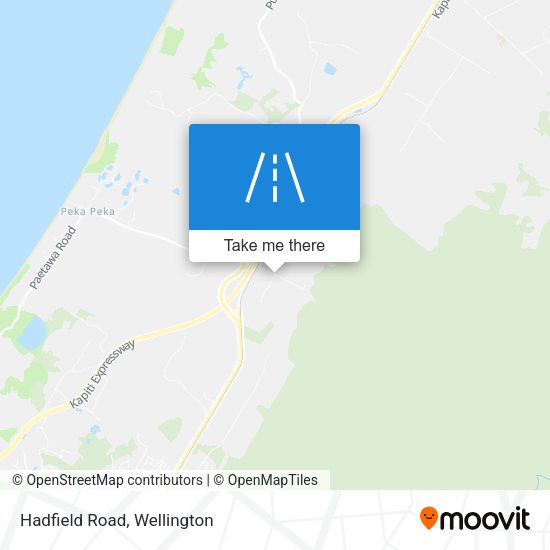 Hadfield Road map