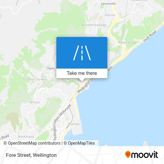 Fore Street map