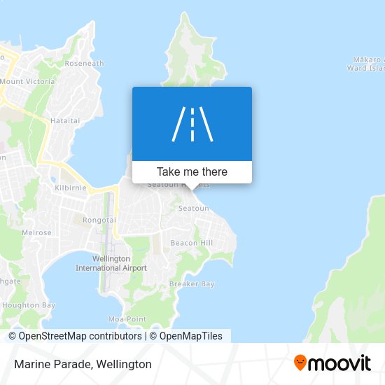 Marine Parade map