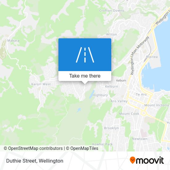 Duthie Street map