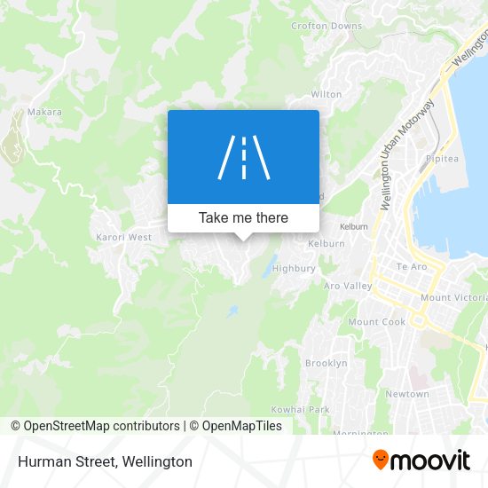 Hurman Street map