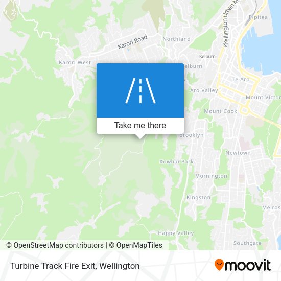 Turbine Track Fire Exit map