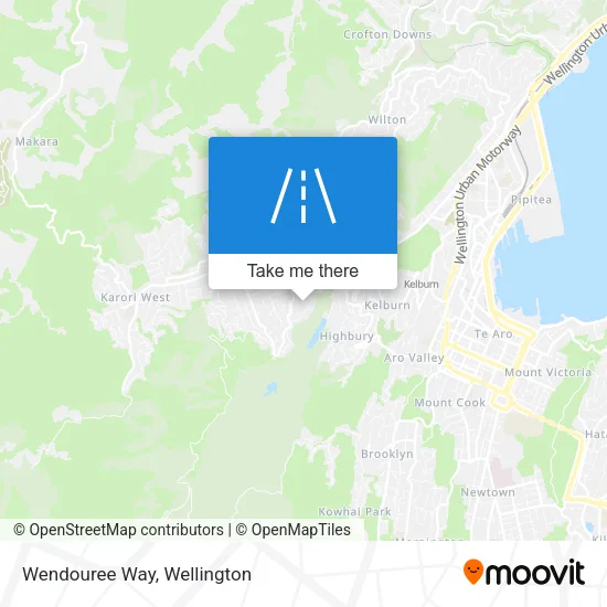 Wendouree Way map