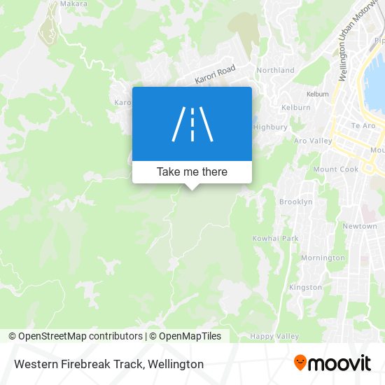 Western Firebreak Track map