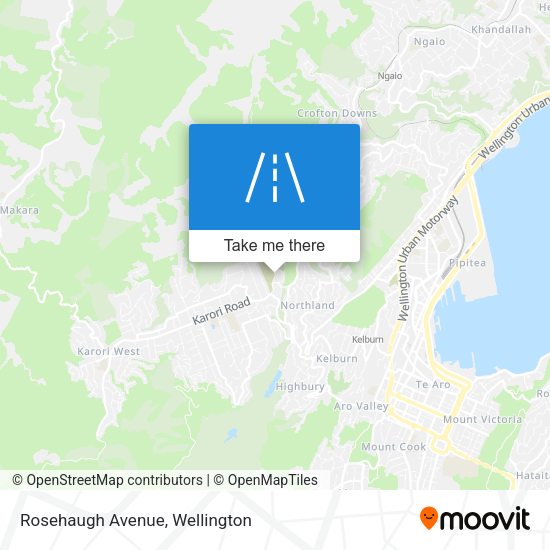 Rosehaugh Avenue map