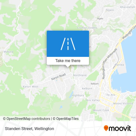 Standen Street map