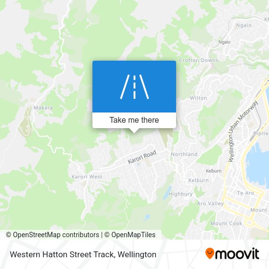 Western Hatton Street Track map