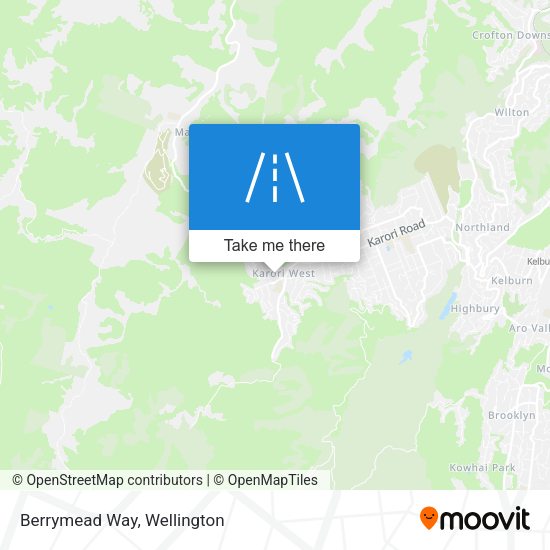 Berrymead Way map