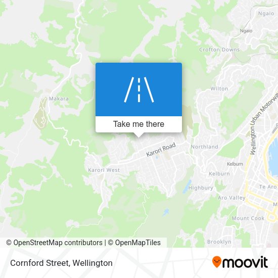 Cornford Street map