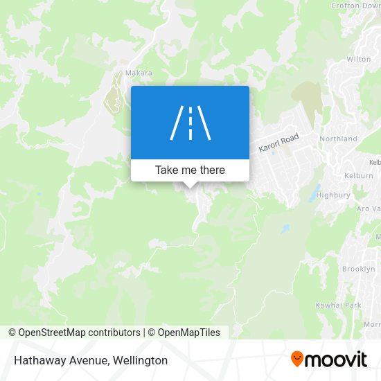 Hathaway Avenue map