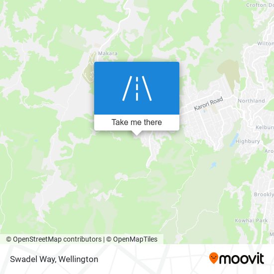 Swadel Way map