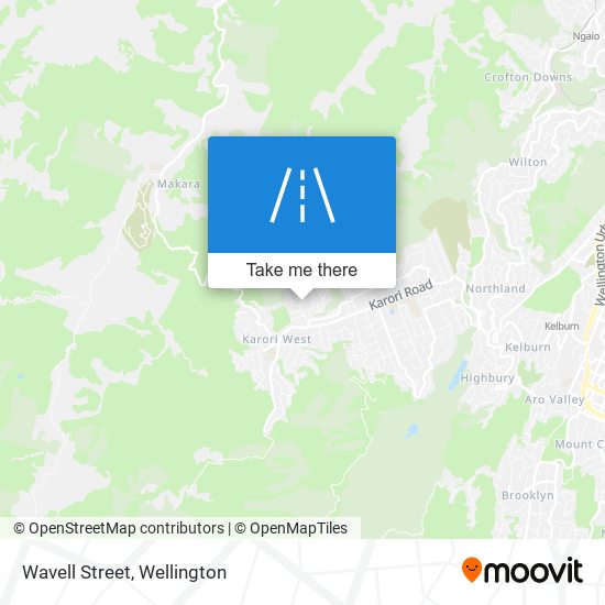 Wavell Street map