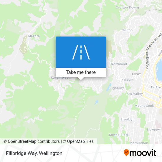 Fillbridge Way map