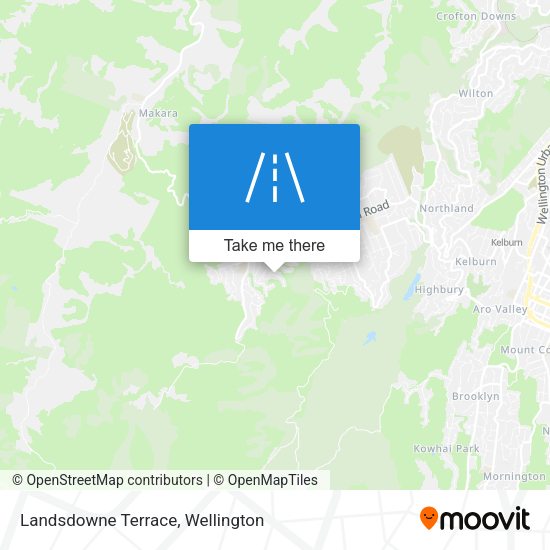 Landsdowne Terrace map