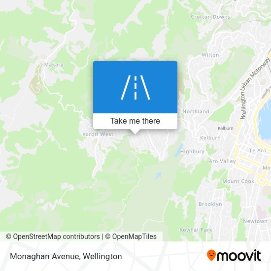 Monaghan Avenue map