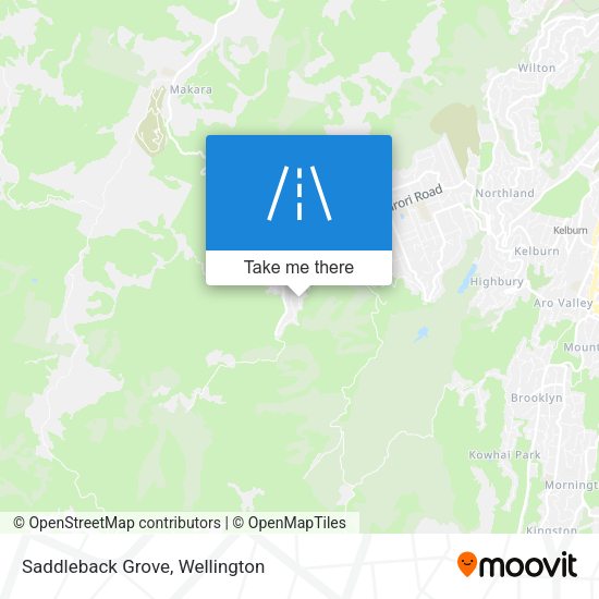 Saddleback Grove map