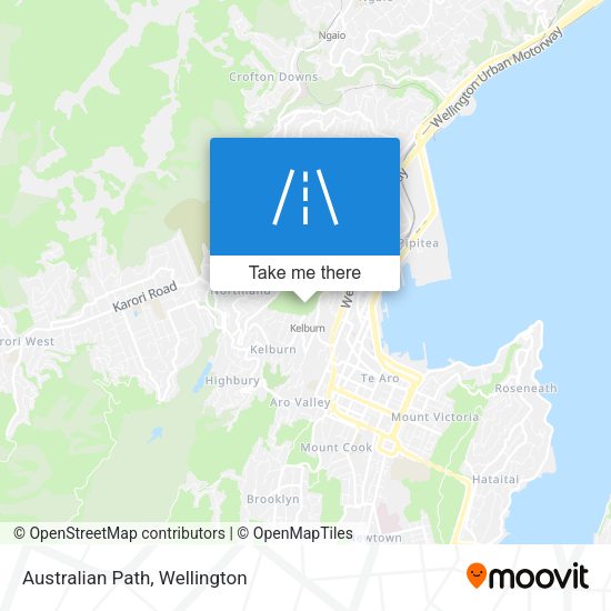 Australian Path map