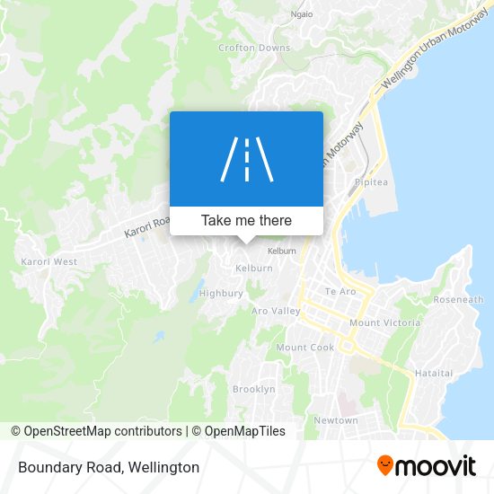 Boundary Road map