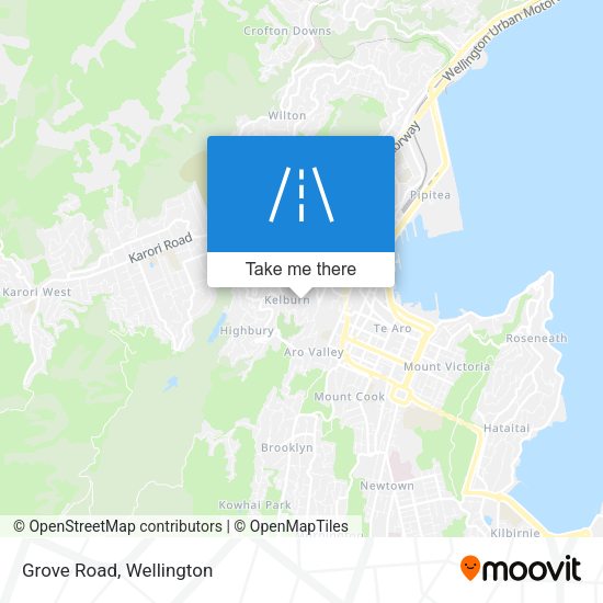 Grove Road map