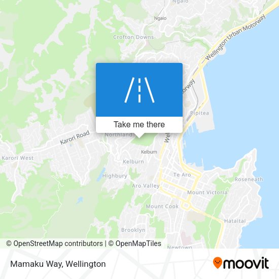 Mamaku Way map