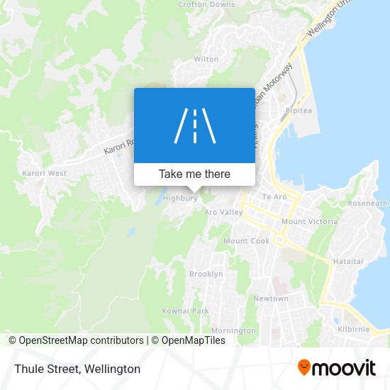 Thule Street map