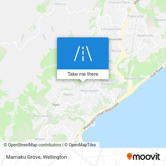 Mamaku Grove map