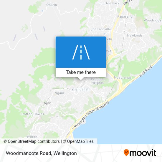 Woodmancote Road map