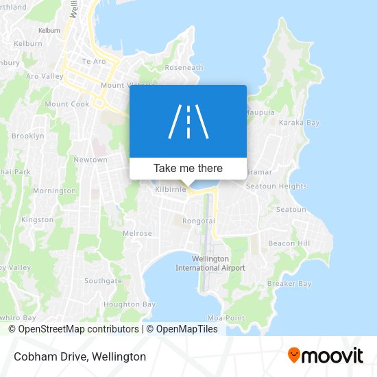 Cobham Drive map