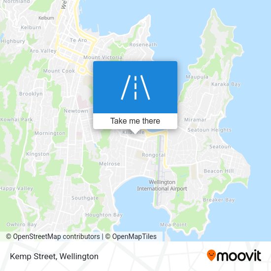 Kemp Street map