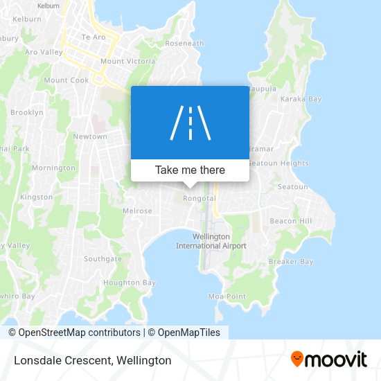 Lonsdale Crescent map