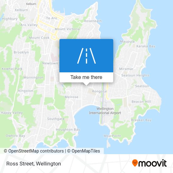 Ross Street map