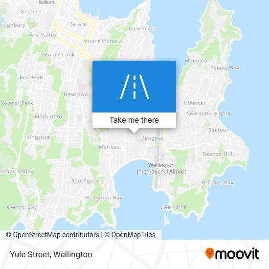 Yule Street map