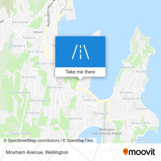Moxham Avenue map