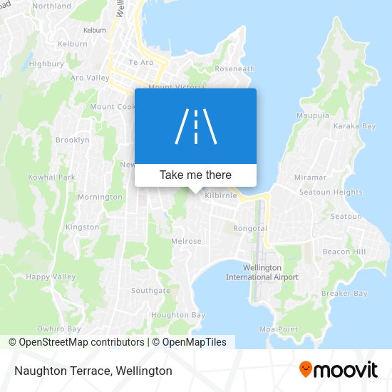Naughton Terrace map
