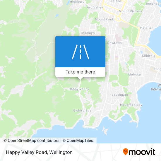 Happy Valley Road map