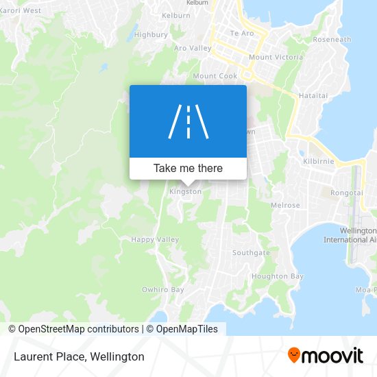 Laurent Place map