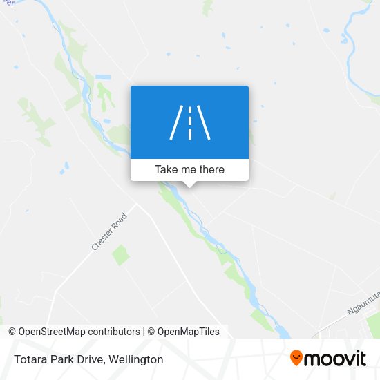 Totara Park Drive map