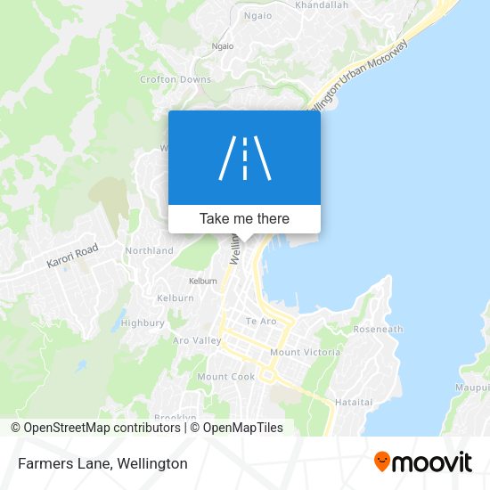 Farmers Lane map