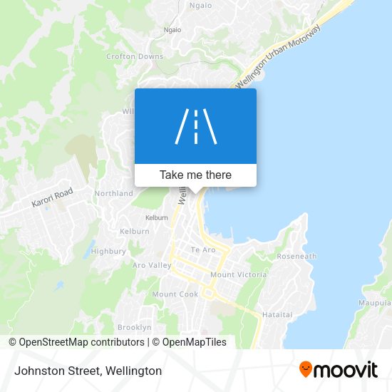 Johnston Street map