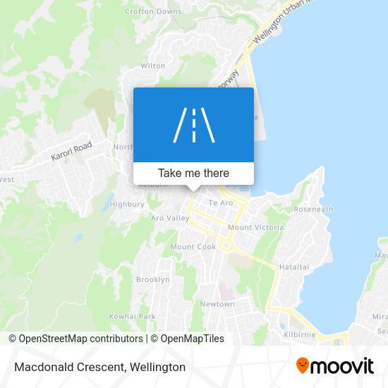 Macdonald Crescent map