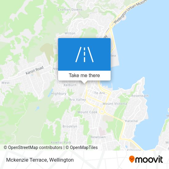 Mckenzie Terrace map