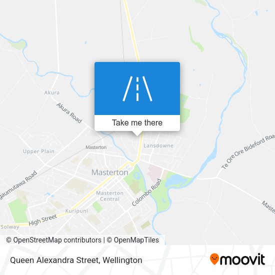 Queen Alexandra Street map
