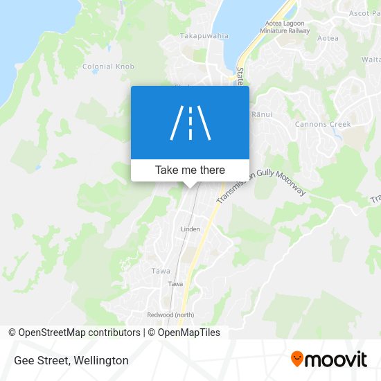 Gee Street map