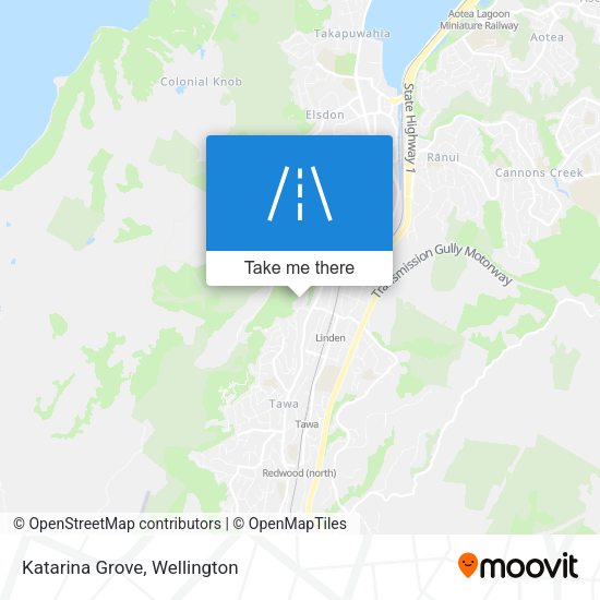 Katarina Grove map